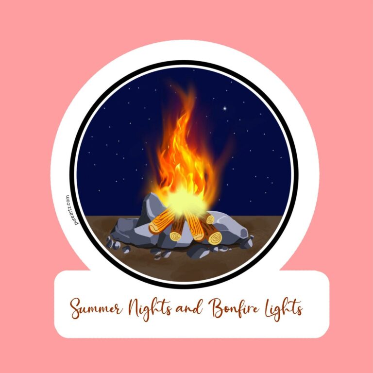Bonfire Sticker