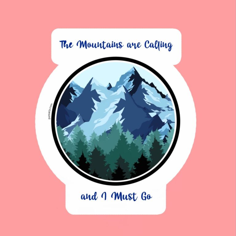 Mountain Sticker