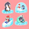 Chibi Penguin Stickers