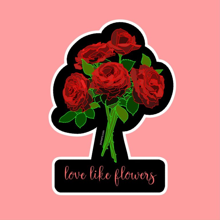 Rose Sticker