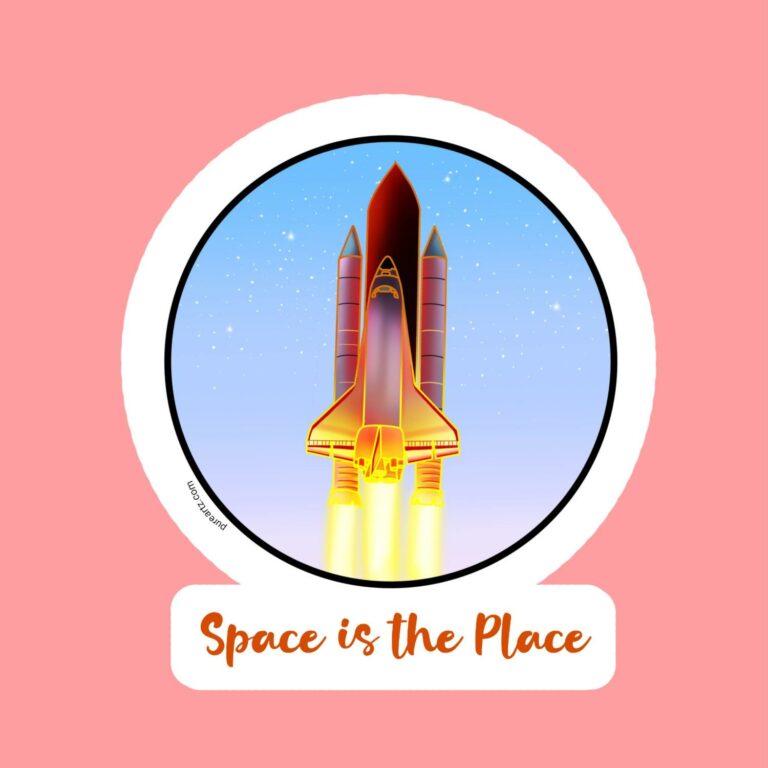 Rocket Sticker