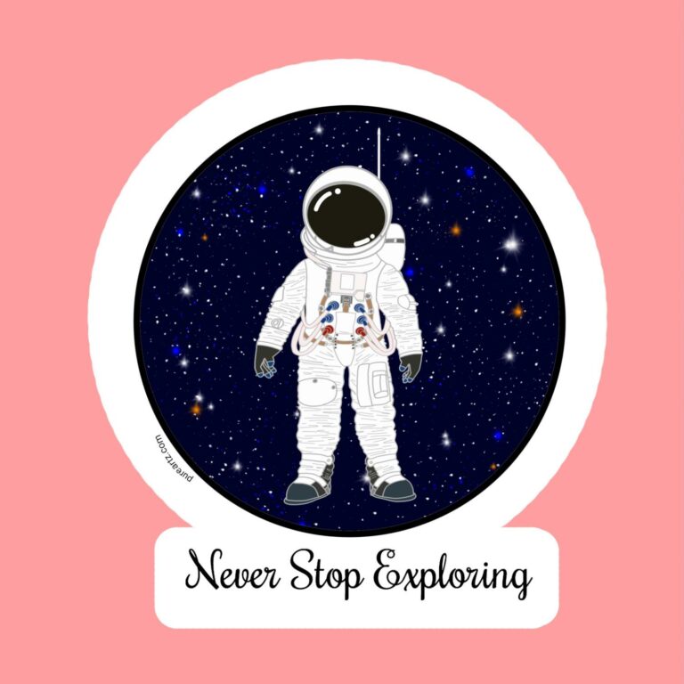 Astronaut Sticker