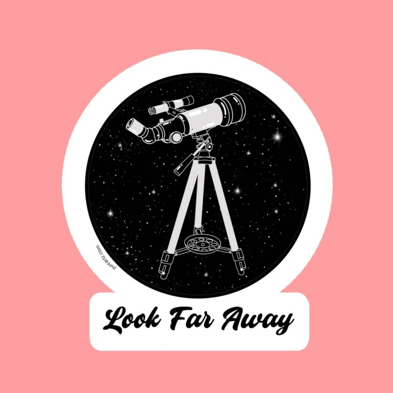 Telescope Sticker
