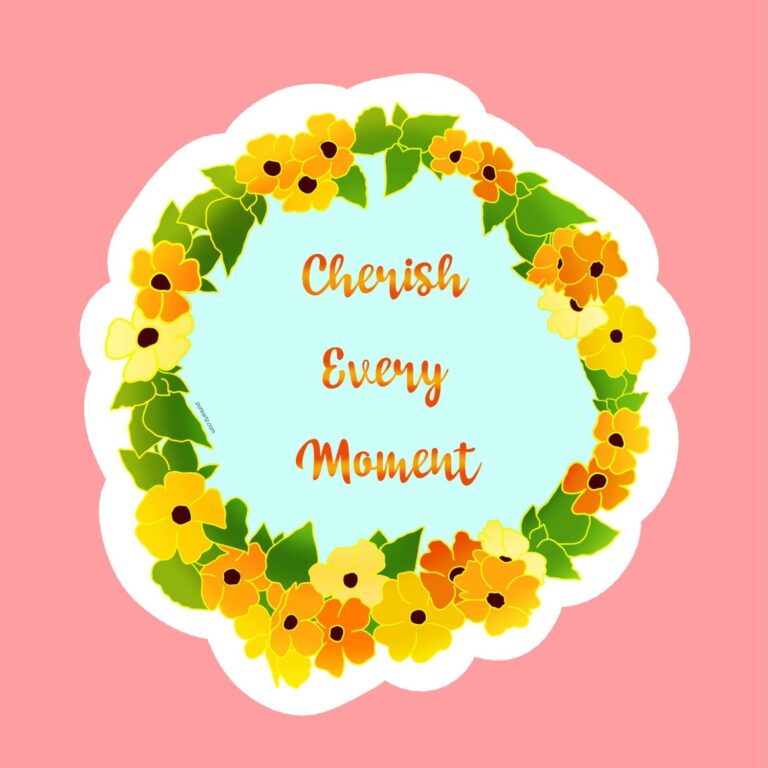 Black-Eyed Susan Sticker