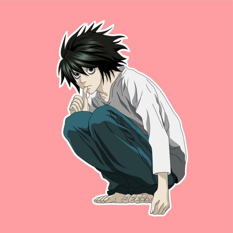 IMG_20220106_225122 - PureArtz L Death Note - Laptop Sticker