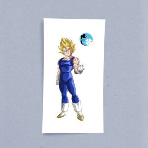 Vegeta Laptop Sticker