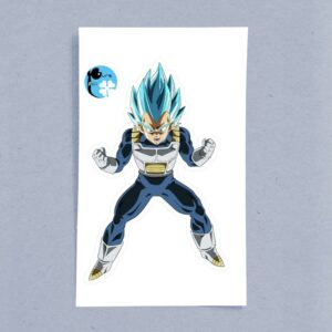 Vegeta Laptop Sticker
