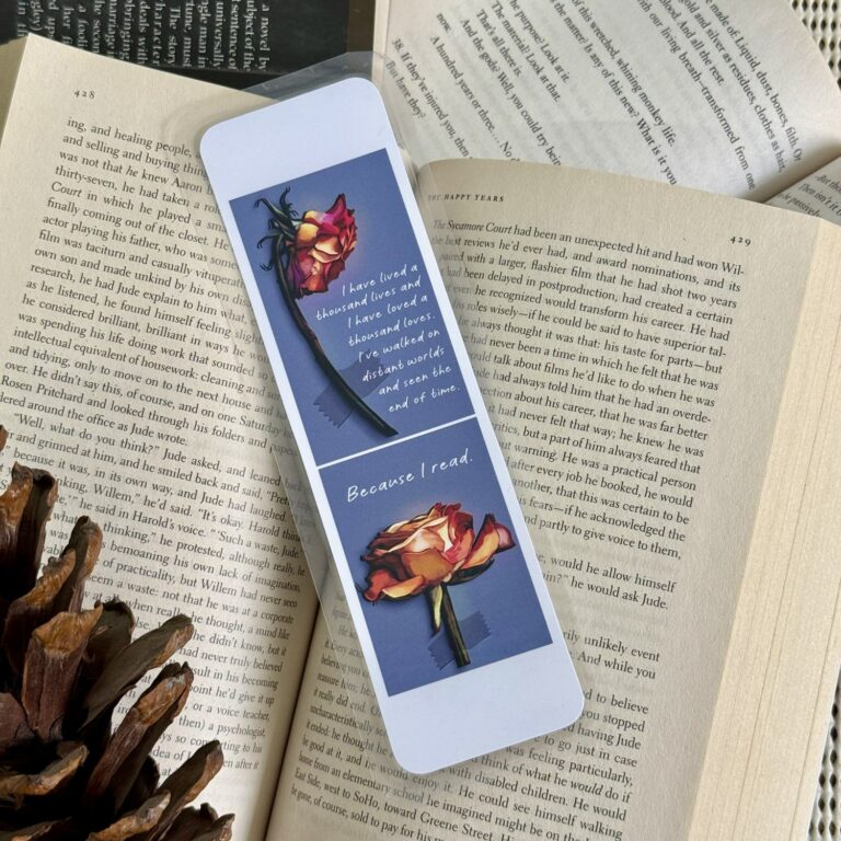 Withered Rose Bookmark