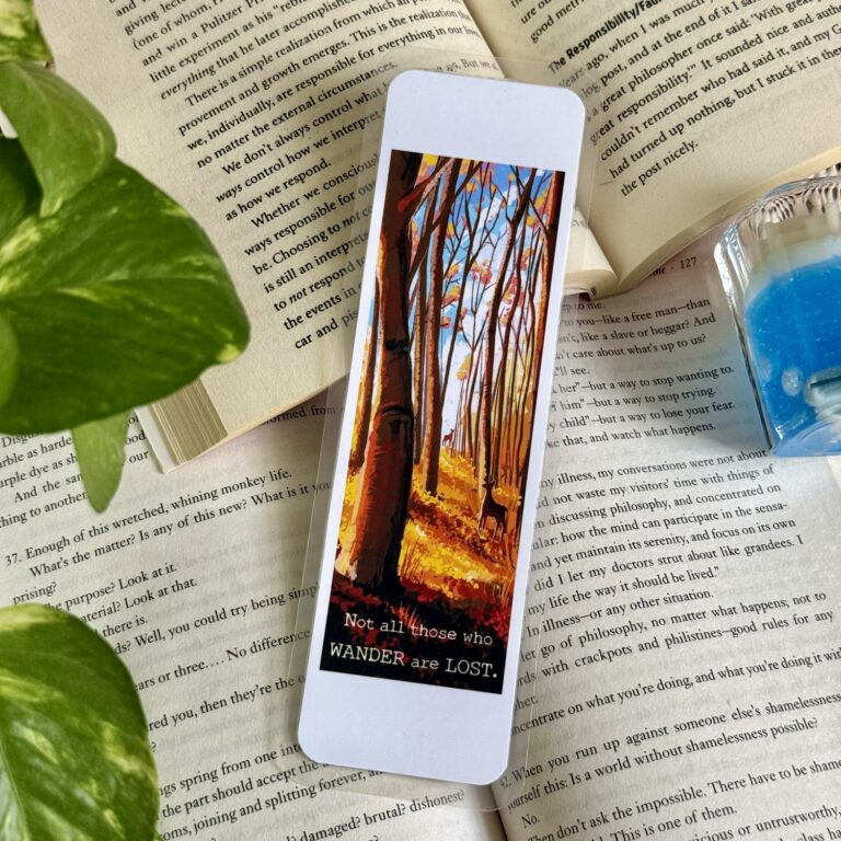Autumn Woods Bookmark