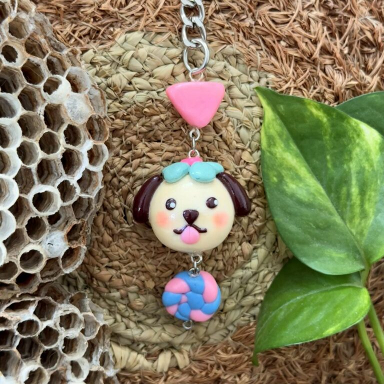 Puppy Keychain